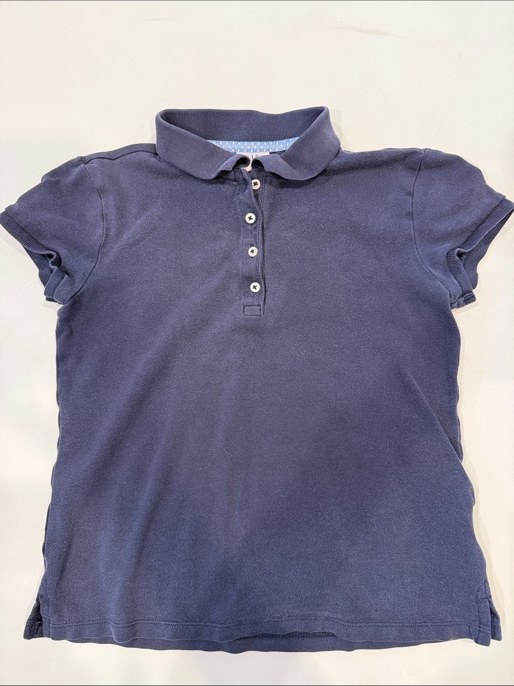 Lot of GAP Girls Navy Blue Polo Shirts (3)